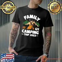 Family Camping Trip 2023 Family Moutain T-Shirt