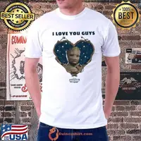 Nice guardians Of The Galaxy Vol I Love You Guy Groot shirt