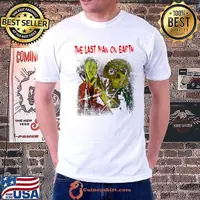 The Last Man On Earth Moon Blood Lone Survivor Vincent Price Tribute T-Shirt