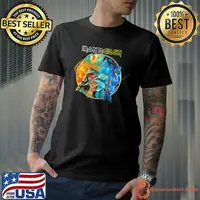Iron-Maiden The Future Past Tour 23 Circle Shirt
