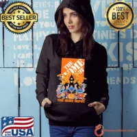 Stitch pumpkin blood moon the home depot logo halloween shirt