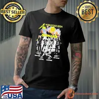 World Tour 2023 4 Metallica Since 1981 Signature Shirt