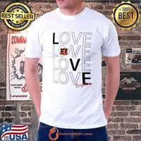 Cincinnati Bengals G III Love Graphic Shirt