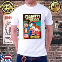 Disney gravity falls trust no one comic cover shirt