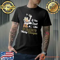 If you don't like LA Steelers merry kissmyass santa claus shirt