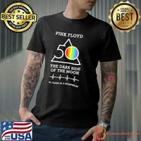 Pink floyd 50 the dark side of the moon 50 years in a heartbeat shirt