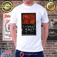 Springsteen and E Street Band World Tour 2023 poster shirt