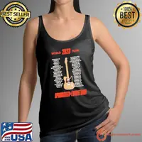World 2023 Tour Springsteen and E Street Band Guitar shirt