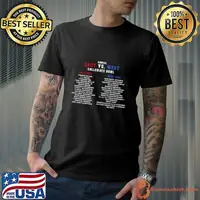 East vs. West Collegiate Bowl Rosters T-Shirt