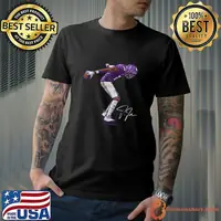 Justin Jefferson American football wide receiver Signature Superstar Pose T-Shirt