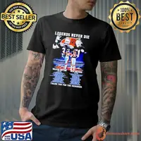 Legends never die 34 Walter Payton and 51 Dick Butkus thank you for the memories shirt