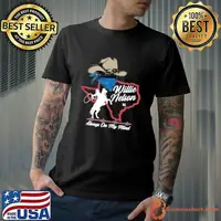 Willie Nelson country music always on my mind cowboy T-Shirt