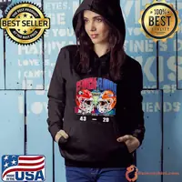 Georgia Bulldogs 43 20 Florida Gator 2023 Football Matchup Score finals Shirt Hoodie