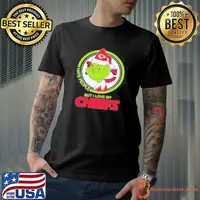 Grinch I Hate People But I Love My Kansas City Chiefs Shirt