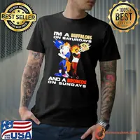Im A Colorado Buffaloes On Saturdays And A Denver Broncos On Sundays Shirt