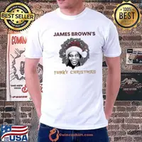 James Brown Funky Christmas Raglan Shirt