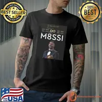 Lionel Messi 8 Ballon D’Or Winner Shirt