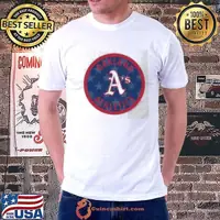 Logo Freedom Tee Oakland Athletics Shirt