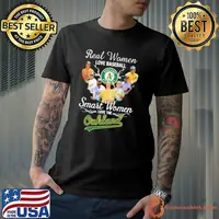 Real Women Love Baseball Smart Women Love The Oakland Athletics MLB Vintage Shirt