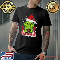 The Grinch Love Heart Tampa Bay Buccaneers Football Christmas 2023 Shirt