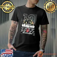 13 Years Of The Walking Dead 2010 – 2023 Thank You For The Memories Shirt