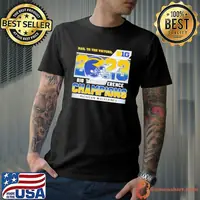 2023 B10 Conference Champions Michigan Wolverines Hail To The Victors Shirt