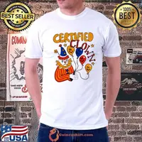 Certified clown art shirt