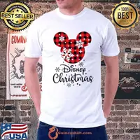 Disney Christmas mouse head shirt
