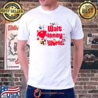 Funny walt disney world happy Valentine shirt