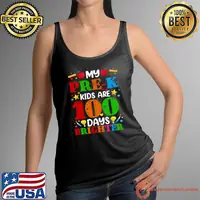 My Pre-K Kids Are 100 Days Brighter 100th Day Of School T-Shirt