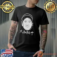 Shohei Ohtani kanji head shirt