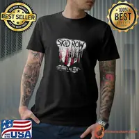 Skid Row The Gang's All Here American rock band GAH World Tour Merch T-Shirt