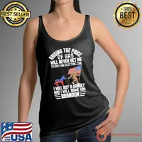 Raising the price of gas will never get me buy an electric car donkey bigfoot usa flag shirt