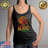 I am Black History Girl African American Juneteenth T-Shirt