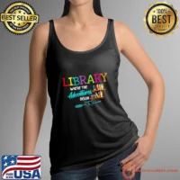 Library Where the Adventure begin books T-Shirt