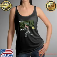 American professional baseball third signature matt chapman cartoon T-Shirt