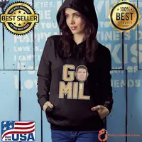 American professional basketball player for the Milwaukee Bucks brook lopez go mil T-Shirt