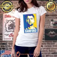 Bamford English professional footballer who plays as a forward for EFL Championship LUFC T-Shirt
