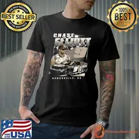 Chase Elliott Hendrick Motorsports Team Collection Black Napa Burnout 2024 shirt