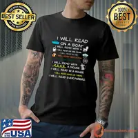 I will Teach on a Boat A Goat I Will Teach Everywhere T-Shirt