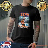 Sean Couturier Signature American-born Canadian professional ice hockey Philadelphia Flyers T-Shirt