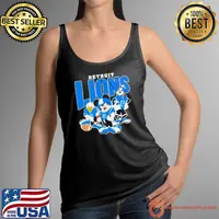 Detroit Lions Mickey Donald Duck And Goofy Football Team 2024 shirt