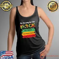 For As Long As I Am Black history month 24 7 365 African Map kente Clothes T-Shirt
