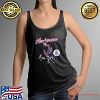 Glenn Anderson Canadian former professional ice hockey player Edmonton Retro Script T-Shirt
