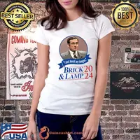 I Just My Brick Anchorman & Lamp 2024 Election T-Shirt