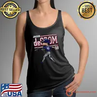Jacob DeGrom American professional baseball pitcher Texas Cartoon T-Shirt