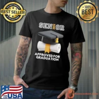 Senor approved for graduation 2024 back to school T-Shirt