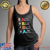 Abba faltskog ulvaeus andersson lyngstad fan shirt