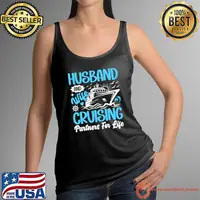 Husband And Wife Cruising Cruise Trip Ship Summer Vacation Family T-Shirt Tank Top