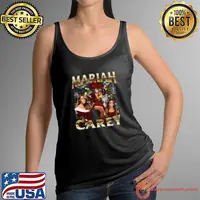 Mariah Carey Xmas Retro American singer songwriter record producer actress T-Shirt